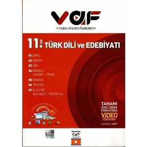 Vaf Yayınları 11. Sınıf Türk Dili ve Edebiyatı Video Anlatım Fasikülleri