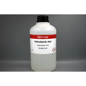Zag Kimya Hidroklorik Asit %30-33 Chem Pure 1lt