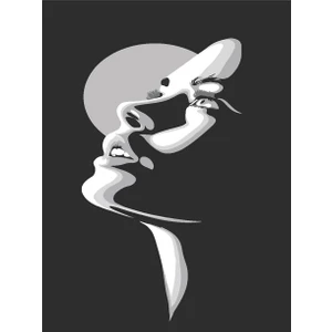 Womb Hobby Kontrast Sayılarla Boyama Seti 50X65 cm Tuvale Gerili