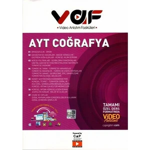Çap Yayınları Vaf YKS AYT Coğrafya - 2021