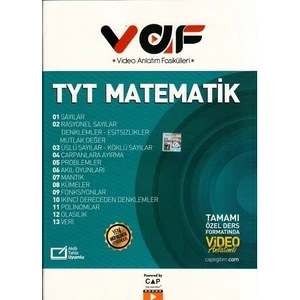 Çap Yayınları TYT Matematik Video Anlatım Fasikülleri