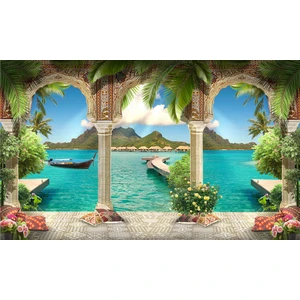 Orhun Store Manzara  3D Poster - 3 Boyutlu Tek Parça Duvar Kağıdı