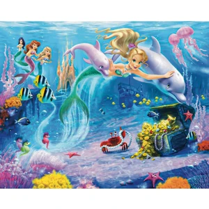 Orhun Store Deniz Kızı  3D Poster - 3 Boyutlu Tek Parça Duvar Kağıdı