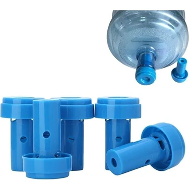 Vakia 2 Adet Su Sebili Damacana Yaylı Sebil Kapağı Şarjlı Pompa Uyumlu / Non-Spill Kapak / Carboy