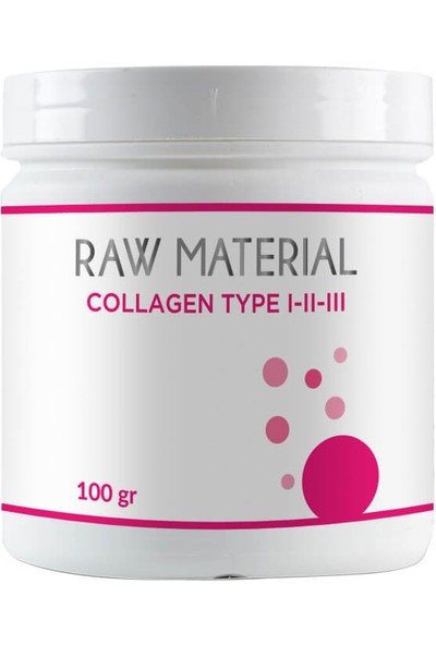 Raw Material Collagen Type I-Iı-Iıı 100 Gr