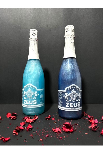 Zeus OS ZEUS Simli Alkolsuz Şampanya Yaban Mersini-Ananas ve Yaban Mersini Aromalı Içecek