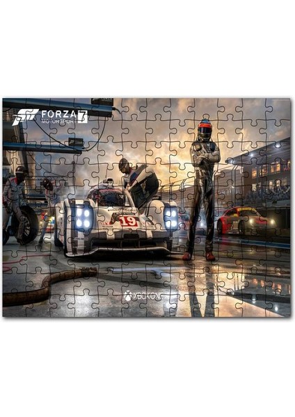 Forza Motor Sporları 7 120 Parça Puzzle Yapboz Mdf (Ahşap)