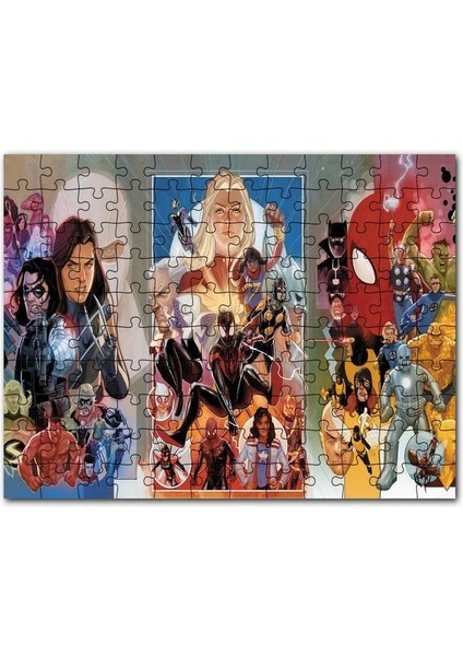 Marvel Avengers Çizgi Romanlar Marvel Comics Banshee  500 Parça Puzzle Yapboz Mdf (Ahşap)