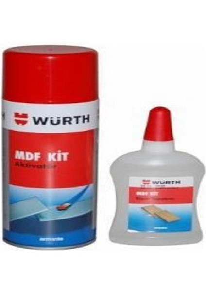 Asil Metal Würth Mdf Kit Aktivatör Hızlı YAPIŞTIRICI100+500ML