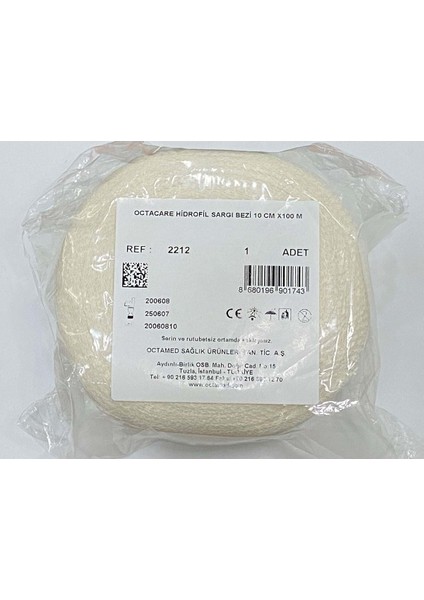 Hidrofil Sargı Bezi 10CMX50M