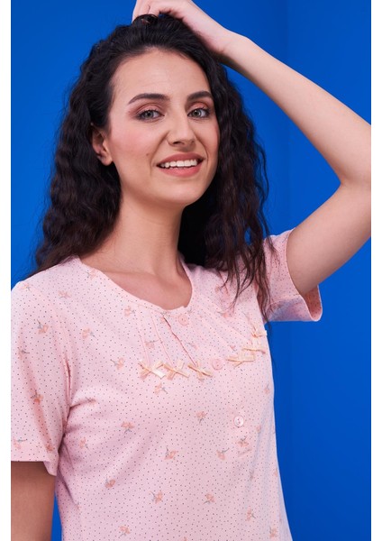 Kadın Pijama Takım 23171 - Pembe