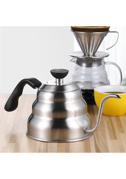 Black Goat Barista Coffee Pot Kettle - Filtre Kahve Demliği (Ibrik) 1200Ml