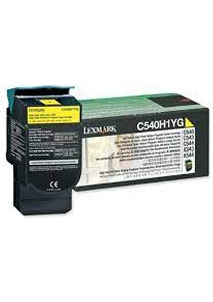 C540-C540H1YG Sarı Orijinal Toner Yük.kap. -C543DN