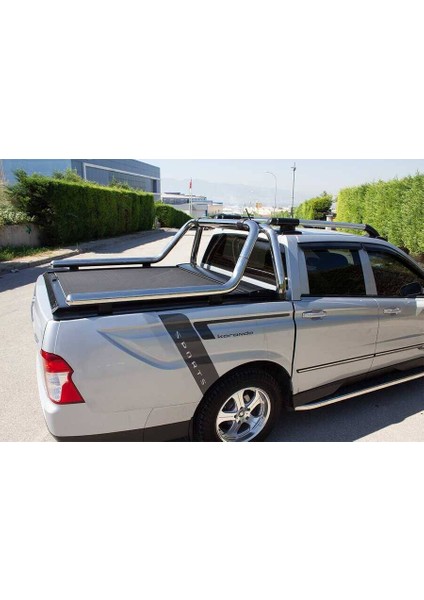 Ssangyong Korando Sports Kobra Roll Bar Çap:76 Krom 2011-2018 Arası modelleri
