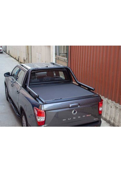 Ssangyong Musso Kobra Roll Bar Çap:76 Siyah 2019 ve Sonrası modelleri