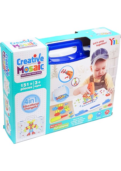 Başel Toys Creative Mosaic Puzzle 151 Parça