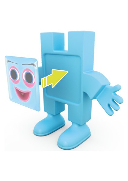 Meli Toys Blok Oyuncak Emoti Happy