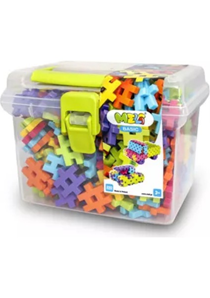 Meli Toys Blok Oyuncak Basic Travel Box 250