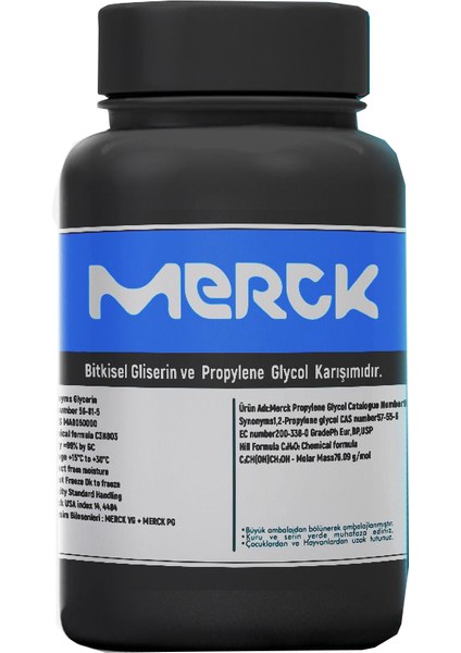 Gliserin 500ML 3mg 80/20 Vg/pg Full Merck Base Gliserin