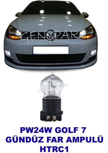 PW24W Golf 7 Gündüz Far Ampulü