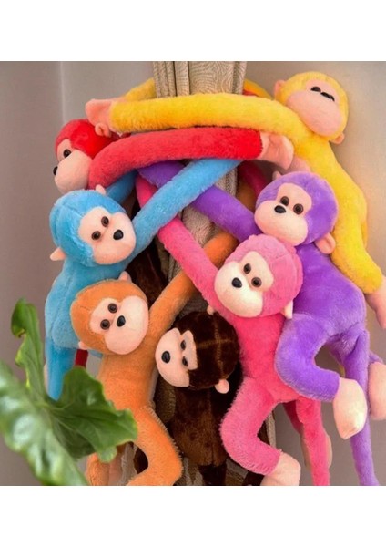Peluş Maymun, Elleri Yapışabilen Uyku ve Oyun Arkadaşı -70 cm