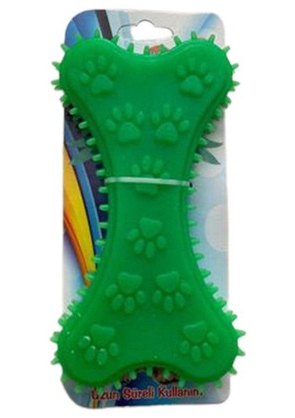 Petzz Termoplastik Dikenli Kaval Kemik Köpek Oyuncağı Dev