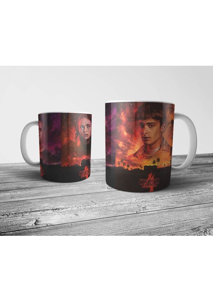 Stranger Things 4. Sezon Kupa Bardak Model 2 fiyatları
