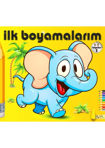 Şıp Şıp İlk Boyamalarım 1.Kitap