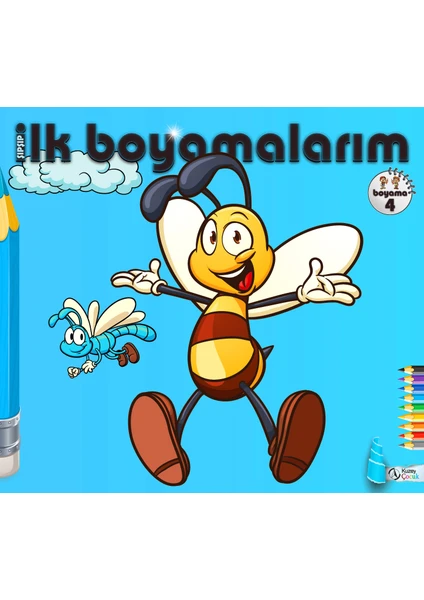 Şıp Şıp İlk Boyamalarım 4.Kitap