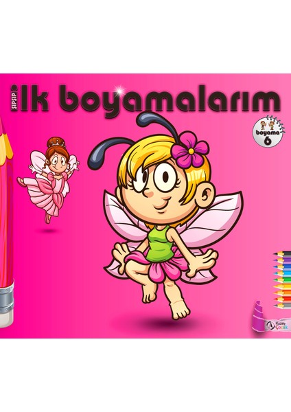 Şıp Şıp İlk Boyamalarım 6.Kitap