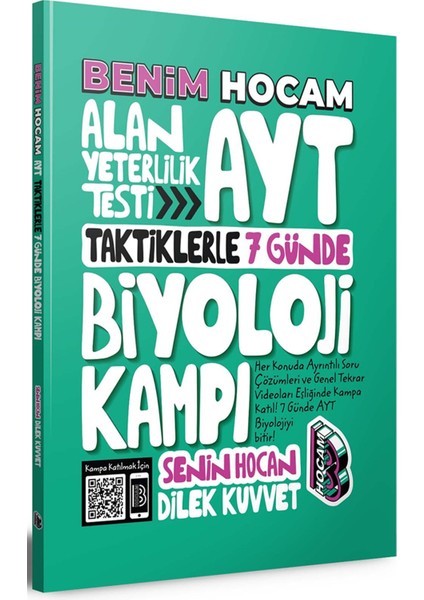 2023 AYT Taktiklerle 7 Günde Biyoloji Kam