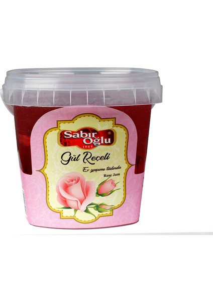 1500 gr Reçel Pls Kova Gül