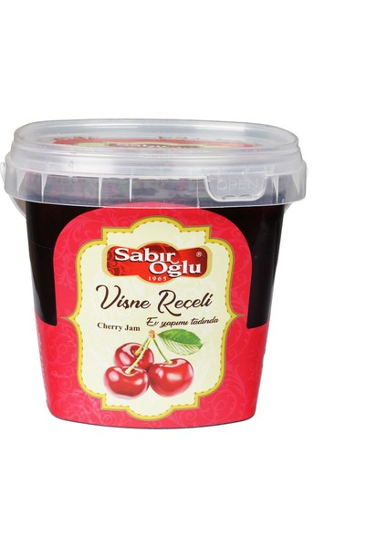 1500 gr Reçel Pls Kova Vişne