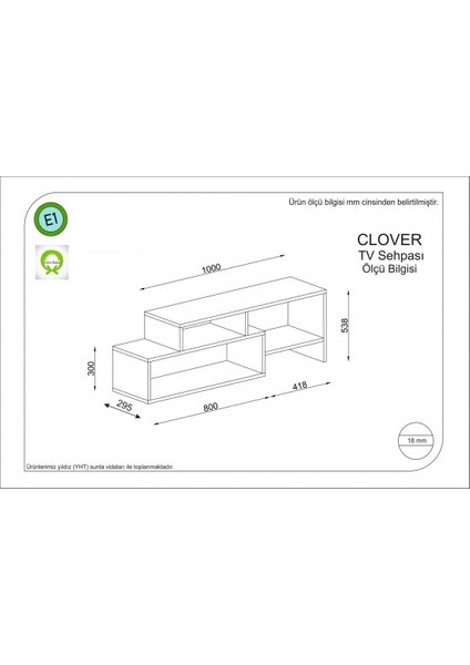 Clover Tv Ünitesi