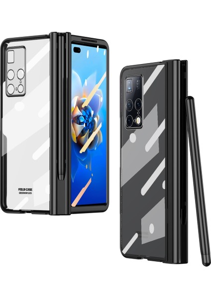 Huawei Mate X2 Için Elektrokaplatma Menteşe Kılıfı (Yurt Dışından)