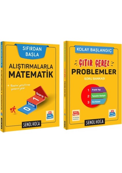 Alıştırmalarla Matematik - Çıtır Çerez Problemler (Ciltli)