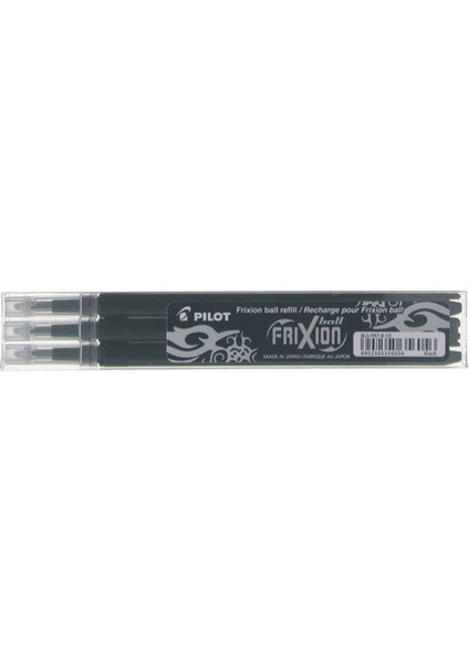 Frixion B-S3 Siyah Renkli 0.7 mm Roller Kalem Yedeği