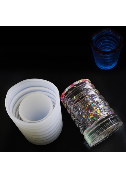 Boğumlu Bardak Reçine Epoksi ve Beton Kalıbı -Kod:103 fiyatları