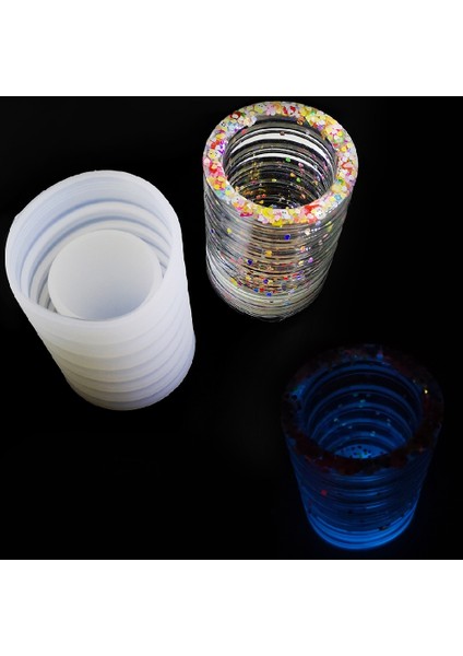 Boğumlu Bardak Reçine Epoksi ve Beton Kalıbı -Kod:103 fırsatları