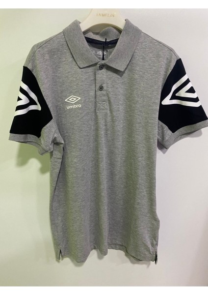 Erkek Polo Yaka T-Shirt Desk Polo Tf 0019-1 Gri TYC00359206190