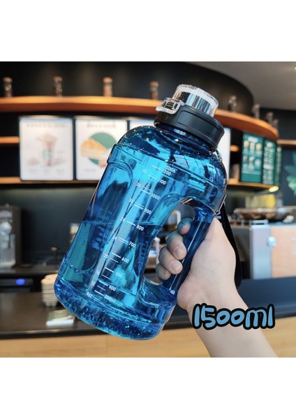 Eternal 1500 ml Su Şişesi Büyük Kapasiteli Sızdırmaz Pp Kamp Sporları İçin Matara (Yurt Dışından)