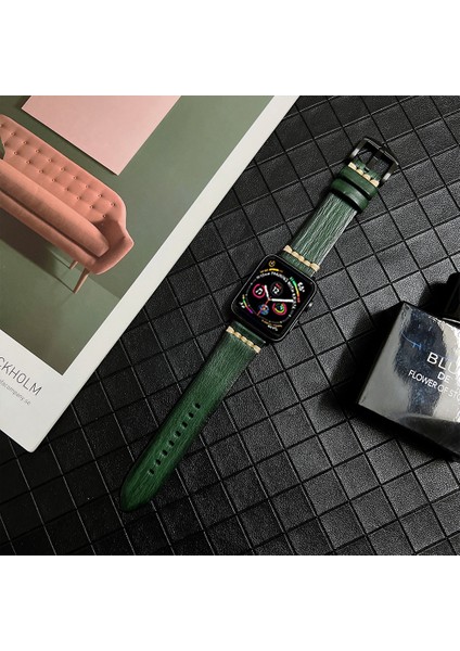 Apple Watch 7 45 mm / 6 & Se & 5 & 4 44 mm / 3 & 2 & 1 42 mm Kayış (Yurt Dışından)