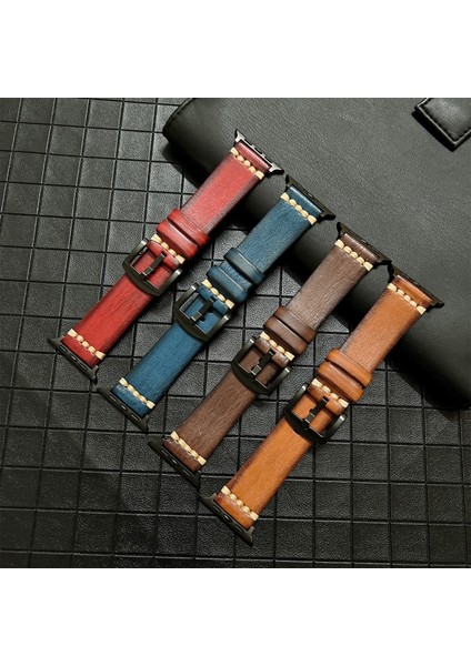 Apple Watch 7 45 mm / 6 & Se & 5 & 4 44 mm / 3 & 2 & 1 42 mm Kayış (Yurt Dışından)