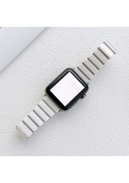 Apple Watch 7 41 mm / 6 & Se & 5 & 4 40 mm / 3 & 2 ve 1 38 mm Kayış (Yurt Dışından)