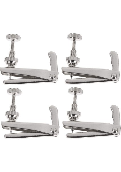 44Q4 Keman Fiksi 4 Adet - 4/4 Boy Bakır Nikel Alaşımlı Violin Fix