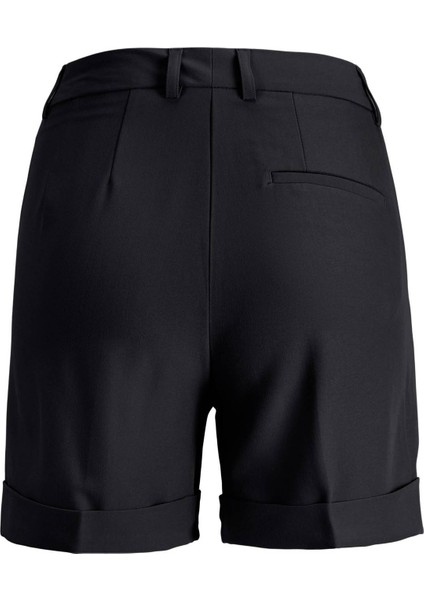 Jack & Jones JJXX Jxmary Hw Shorts Noos Düz SiyahKadın Şort