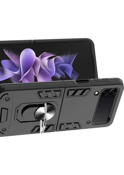 Samsung Galaxy Z Flip3 5g Siyah Için Pc + Tpu Kasası (Yurt Dışından) fiyatları