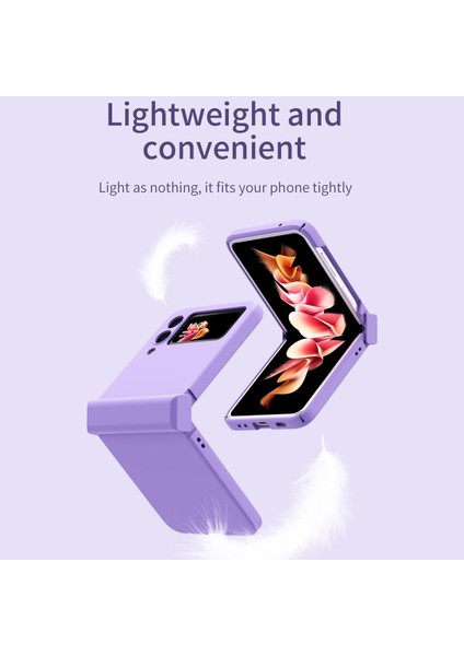 Samsung Galaxy Z Flip3 5g Siyah Için Menteşe Flip Telefon Kasası (Yurt Dışından) modelleri