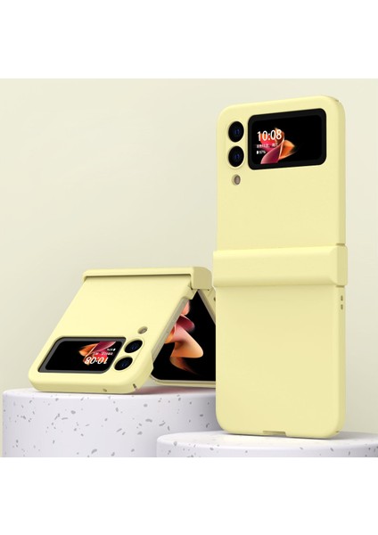 Samsung Galaxy Z Flip3 5g Sarı Için Menteşe Flip Telefon Kasası (Yurt Dışından) indirimleri