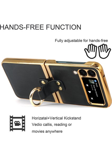 Samsung Galaxy Z Flip3 5g Kahverengi Için Halka Tutucu Kasası (Yurt Dışından) fırsatları